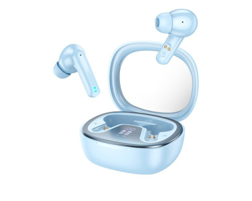 Навушники бездротові HOCO EQ6 Shadow true wireless BT5.3/7hours Blue mag-6942007604734143101