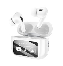 Навушники бездротові HOCO EW72 Soar true wireless ANC NoiseReduction/TouchScreen/5.4 White mag-6942007629829137255