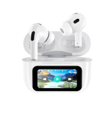 Навушники бездротові XO X36 Pro Smart Screen ANC Active Noise Cancellation Білі mag-6975837582019136243