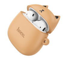 Навушники бездротові HOCO EW45 True ws stereo headset TWS Caramel Cat mag-6931474789242132469
