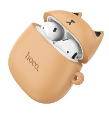 Навушники бездротові HOCO EW45 True ws stereo headset TWS Caramel Cat mag-6931474789242132469