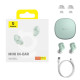 Навушники Baseus Bowie WM01 True Wireless Earphones Green NGTW370006 mag-693217262842054394
