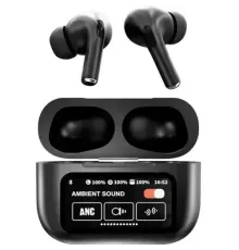Навушники AirPods A9 Pro TouchScreen ANC/ENC Black дефект пакування mag-2000001576625145120
