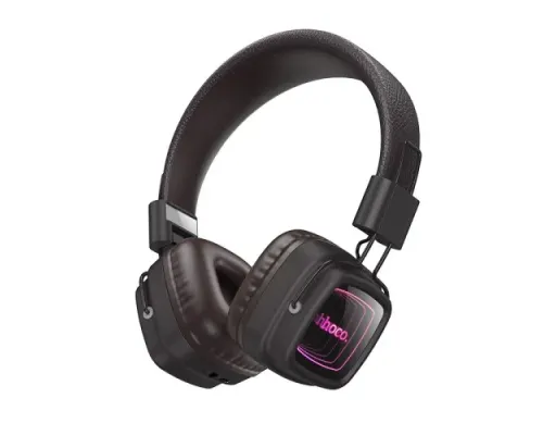 Навушники бездротові HOCO W72 Earl abyss mirror BT headphones brown mag-6942007680592154150
