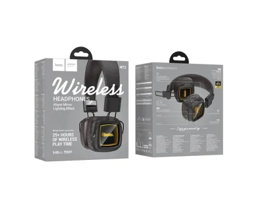 Навушники бездротові HOCO W72 Earl abyss mirror BT headphones brown mag-6942007680592154150