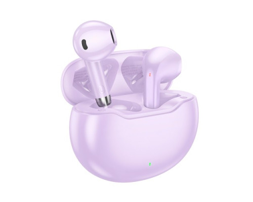 Навушники бездротові HOCO EW61 June true wireless BT5.3/7hours Purple mag-6942007617604137315