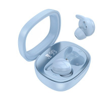 Навушники бездротові HOCO EW65 Shadow true wireless sleep BT headset Blue mag-6942007623599137341