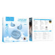Навушники бездротові HOCO EW65 Shadow true wireless sleep BT headset Blue mag-6942007623599137341