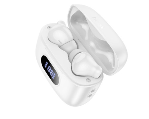 Навушники бездротові HOCO EQ2 Plus Thought true wireless BT5.4/7hours White mag-6942007623643138649