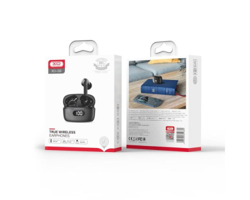 Навушники бездротові XO G9 bluetooth headset Чорні mag-692068082988018862