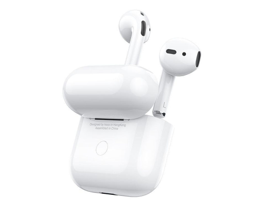 Навушники bluetooth Hoco EW03 Plus TWS white PLS-00-00111130