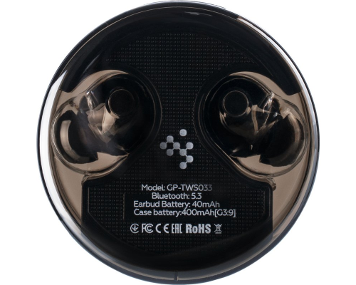 Навушники bluetooth Gelius Incredible GP-TWS033 black PLS-00-00161793