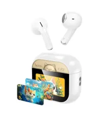 Навушники бездротові HOCO EW89 Kissa true wireless touch screen BT headset White mag-6942007658973151848