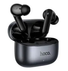 Навушники бездротові HOCO EQ27 Fun ANC+ENC smart AI translation headset (APP) metal gray mag-6942007660808153098