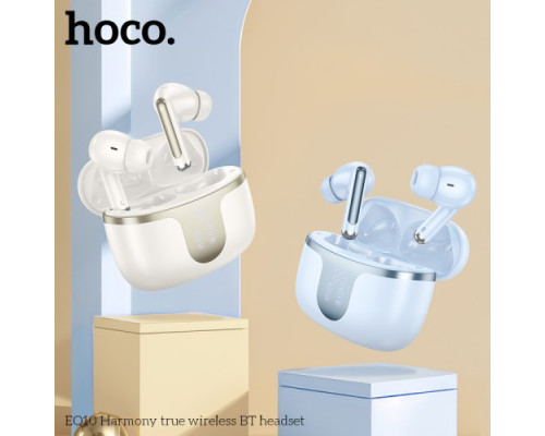 Навушники бездротові HOCO EQ10 Harmony true wireless BT5.3/7hours Blue mag-6942007618694137323