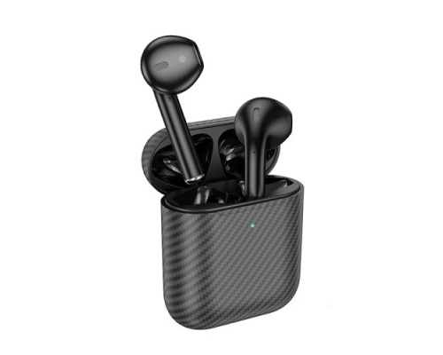 Навушники бездротові HOCO EW41 Plus True wireless stereo headset CARBON ver. BT5.3/6hours Black mag-6942007623292137232