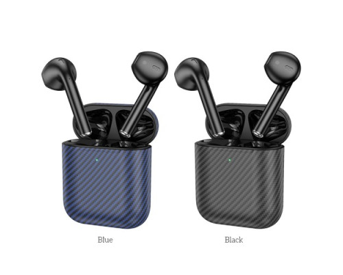 Навушники бездротові HOCO EW41 Plus True wireless stereo headset CARBON ver. BT5.3/6hours Black mag-6942007623292137232
