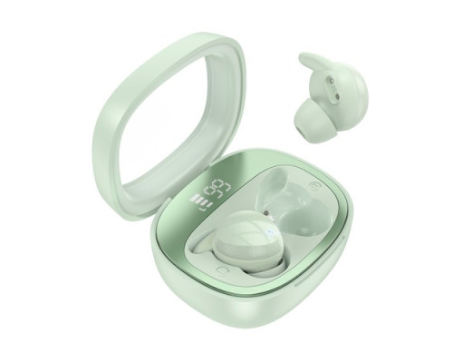 Навушники бездротові HOCO EW65 Shadow true wireless sleep BT headset Green mag-6942007623605137342