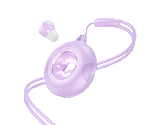 Навушники бездротові HOCO EW71 Galaxia true wireless BT5.4/6hours Purple mag-6942007629171137359