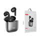 Навушники бездротові XO X28 Zinc Alloy Bluetooth Earphones Чорні матові mag-692068084876818863
