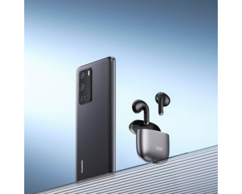 Навушники бездротові XO X28 Zinc Alloy Bluetooth Earphones Чорні матові mag-692068084876818863