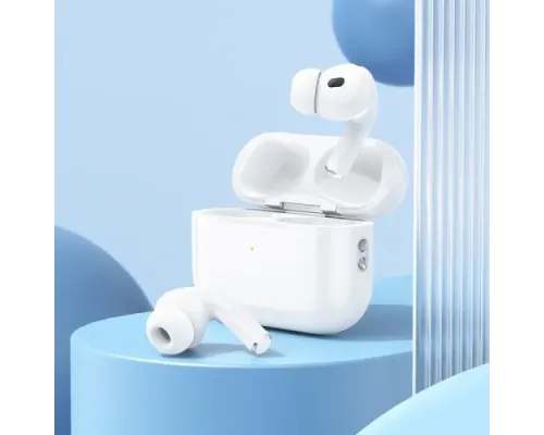 Навушники бездротові HOCO EW51 True ws ANC noise reduction BT headset White mag-6931474792365143679