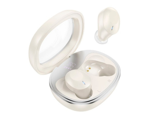 Навушники бездротові HOCO EQ3 Smart true wireless BT5.3/7hours Milky White mag-693147479857232789