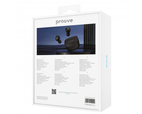 Навушники bluetooth Proove Charm TWS black PLS-00-00112596