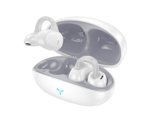 Навушники бездротові HOCO EW57 Auspicious clip-on true wireless BT5.3/11hours White mag-694200761003234700