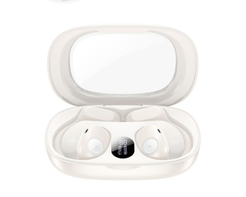 Навушники бездротові HOCO EA1 Spectrum true wireless BT5.3/10hours Milky White mag-694200761218035434