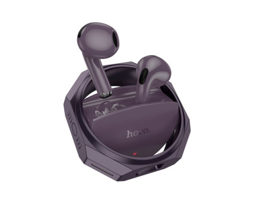 Навушники бездротові HOCO EW70 Glory true wireless BT5.4/6hours Black Purple mag-694200763328460526