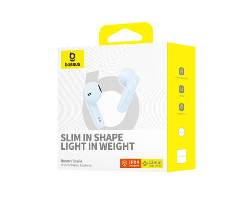 Навушники Baseus Bowie E16 True Wireless Earphones Blue A00061900313-01 mag-693217265481856156