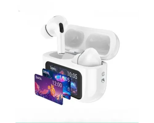 Навушники бездротові HOCO EW72 Soar true wireless ANC NoiseReduction/TouchScreen/5.4 White деф.пак mag-2000001536315147515