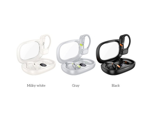 Навушники бездротові HOCO EA1 Spectrum true wireless BT5.3/10hours Gray mag-694200761219735435