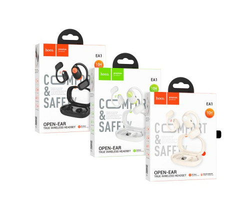 Навушники бездротові HOCO EA1 Spectrum true wireless BT5.3/10hours Gray mag-694200761219735435