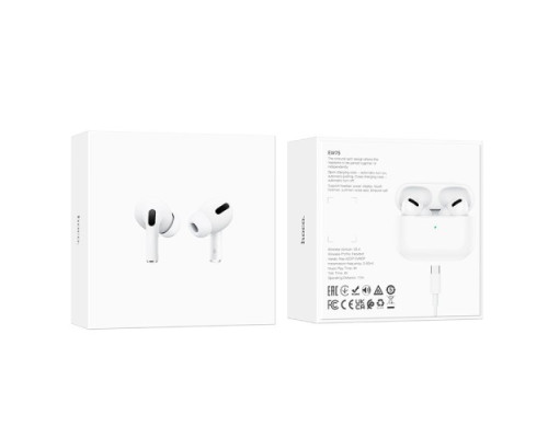 Навушники бездротові HOCO EW75 True wireless stereo headset BT5.4 White mag-6942007631778139497