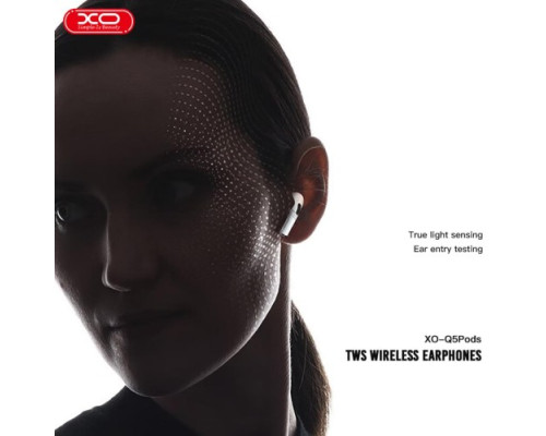 Навушники бездротові XO Q5 Pods Bluetooth headset Білі mag-6920680843008140349