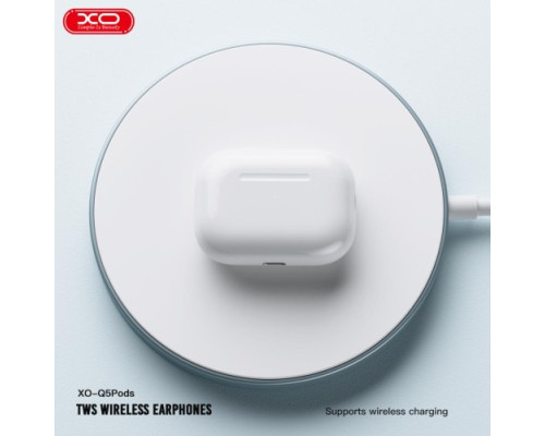 Навушники бездротові XO Q5 Pods Bluetooth headset Білі mag-6920680843008140349