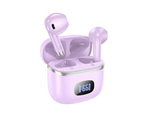 Навушники бездротові HOCO EQ1 Music guide true ws BT5.3/7hours Purple mag-693147479851032796