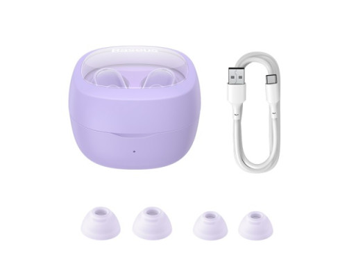 Навушники Baseus Bowie WM02+ True Wireless Earphones Purple NGTW280105 mag-693217261995454381