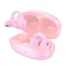 Навушники бездротові HOCO EW57 Auspicious clip-on true wireless BT5.3/11hours Pink mag-694200761004934702