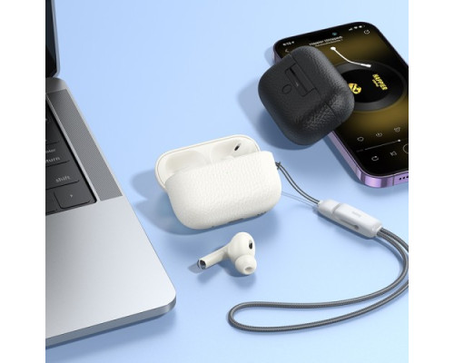 Навушники бездротові HOCO EQ9 Duke true wireless BT5.3/7hours Milky white mag-694200761281435578