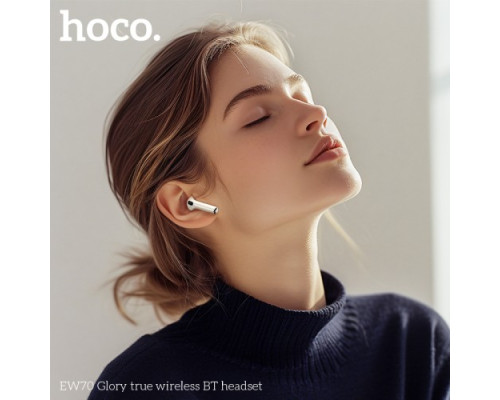 Навушники бездротові HOCO EW70 Glory true wireless BT5.4/6hours Blue mag-694200763330760528