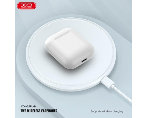 Навушники бездротові XO Q2 Pods Bluetooth headset Білі mag-692068084297118846