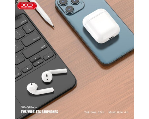 Навушники бездротові XO Q2 Pods Bluetooth headset Білі mag-692068084297118846