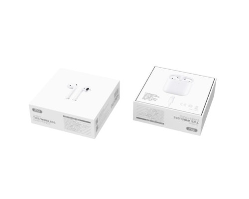 Навушники бездротові XO Q2 Pods Bluetooth headset Білі mag-692068084297118846