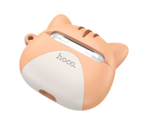 Навушники бездротові HOCO EW46 True ws stereo headset TWS Khaki Cat mag-6931474788863132464