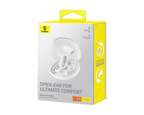 Навушники Baseus Eli Sport 1 Open-Ear TWS Earbuds Stellar White A00064400221-00 mag-693217264826854383