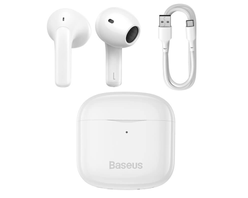 Навушники bluetooth Baseus Bowie E3 TWS white PLS-00-00087986