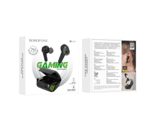 Навушники бездротові BOROFONE BW49 Magic true wireless BT gaming headset TWS чорні mag-694199110804429723